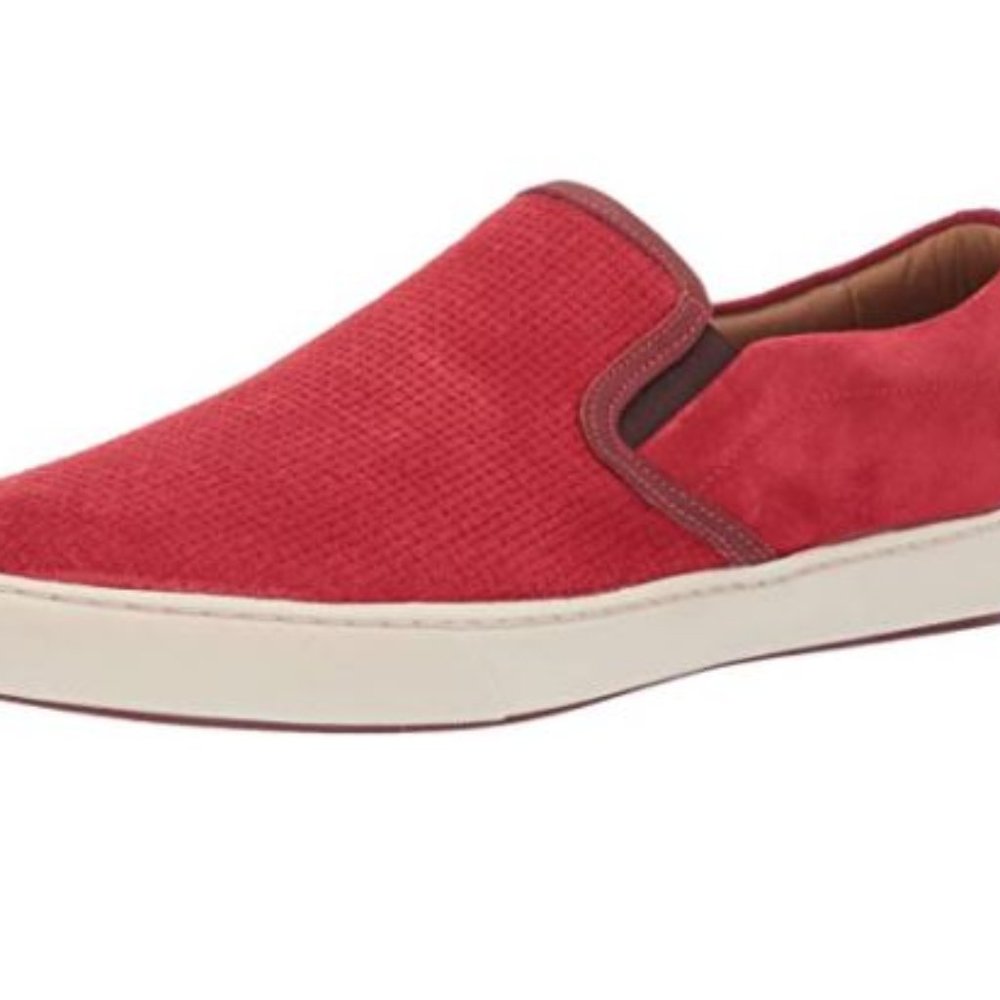Driver Club USA Maui Sneaker Men size 7 red suede New open box